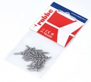 Robbe Modellsport Blechschschrauben TX 2,0x10mm 30Stk. Edelstahl (T6)