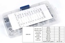 Robbe Modellsport Schraubenbox Zylinderkopf Innensechskant, Muttern, Scheiben 240Stk. M2-M3 Edelstahl