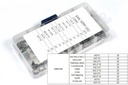 Robbe Modellsport Schraubenbox Blechschrauben Senkkopf Kreuzschlitz 200Stk. Edelstahl