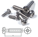 Robbe Modellsport Rundkopfschrauben TX M2,5x6mm 30Stk. Edelstahl (T8)