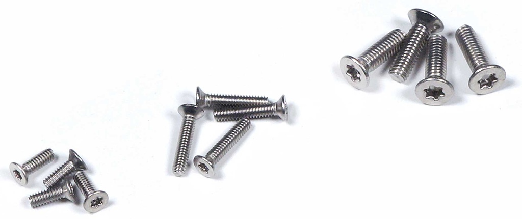 Robbe Modellsport Senkkopfschrauben TX M2,5x10mm 30Stk. Edelstahl (T8)