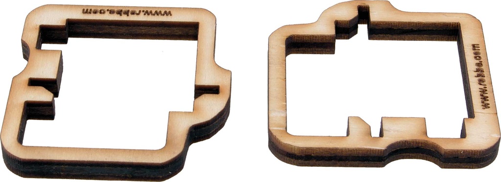 Robbe Modellsport CNC SERVORAHMEN FS 0270 BB MG HV(1 PAAR)