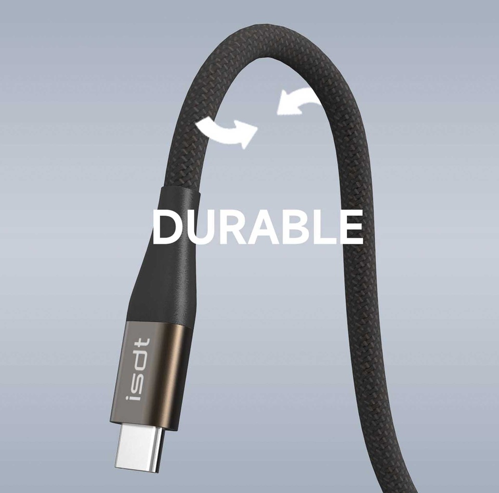 ISDT USB-C Schnell-Ladekabel 240W 2m USB-C zu USB-C