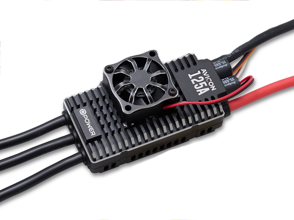 D-Power AVICON PRO 125A LV S-BEC Brushless Regler
