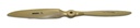 Fiala 2-Blatt 27x12 Elektro Holzpropeller - natur Pusher/links