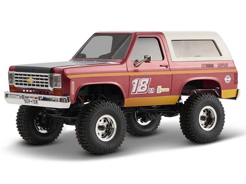 FMS FCX24 Chevrolet K5 Blazer PRO 1:24 rot - RTR 2.4 GHz