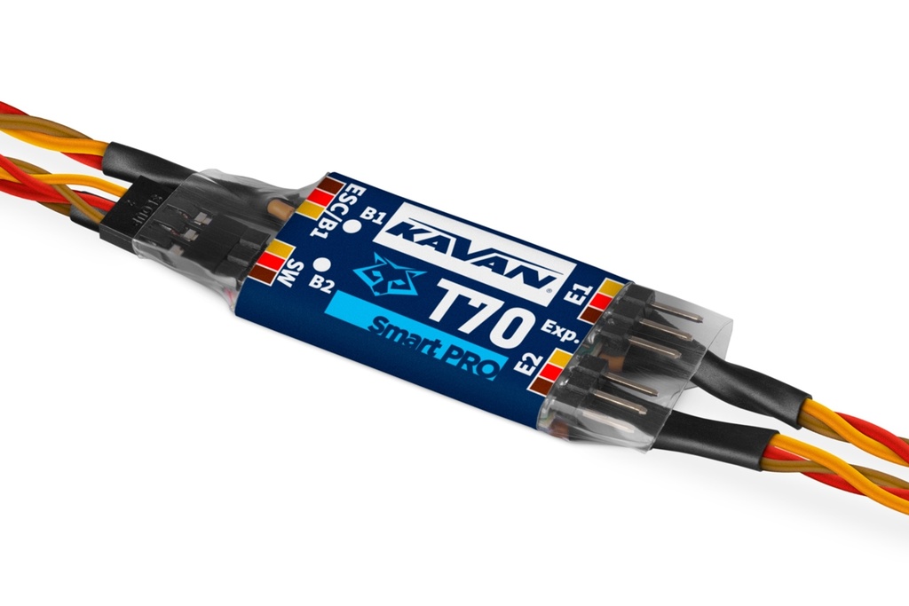 KAVAN Smart PRO T70-JR Doppelbatterie-Weiche mit Telemetrie-Expander