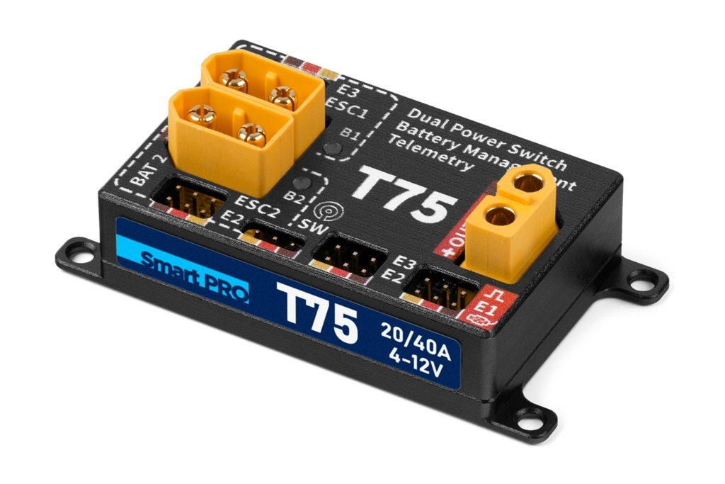 KAVAN Smart PRO T75 Doppelbatterie-Weiche mit Telemetrie-Expander