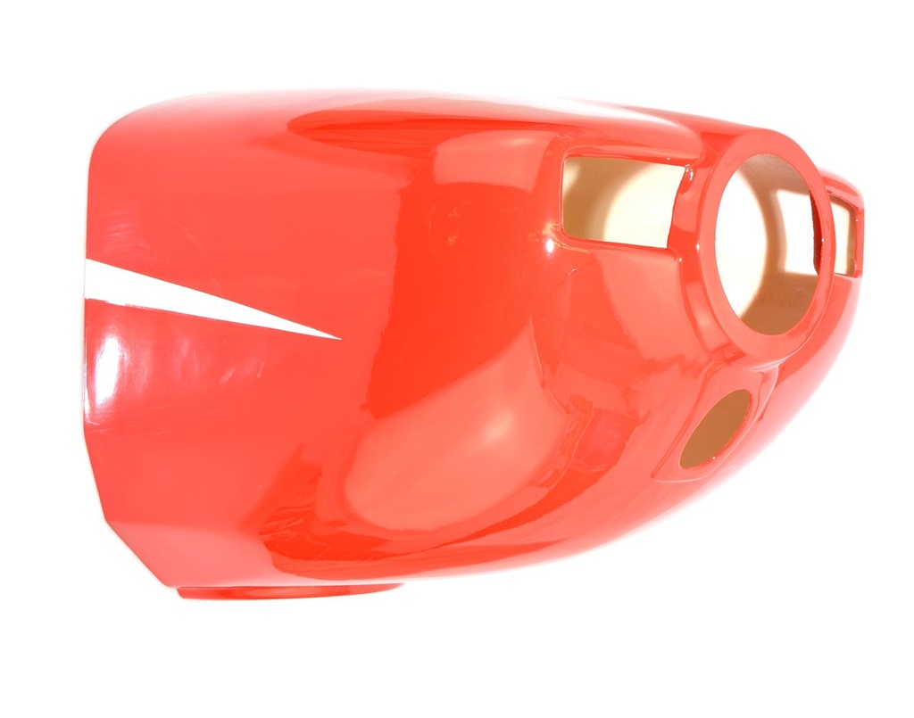 Motorhaube zu GB-Models Extra330SC weiß/rot