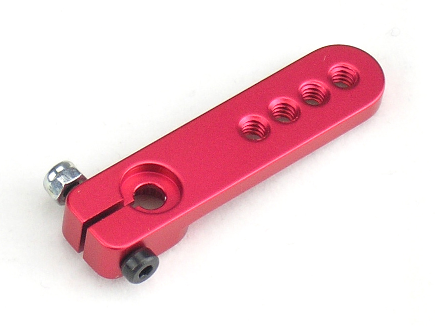 Alu Servoarm rot 25 mm passend für Hitec Servos
