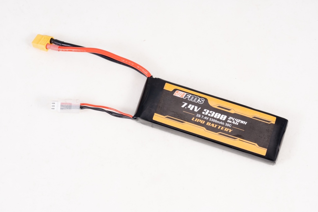 FMS - Lipo-Akku 7.4V 3300mah 30C