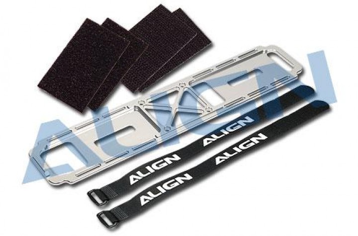 Akkuaufnahme Metall - Set T-REX700