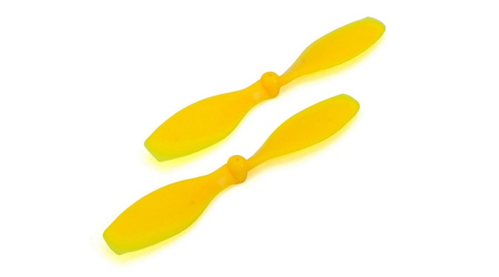 Prop, 2X Linksdrehend Gelb Nano QX