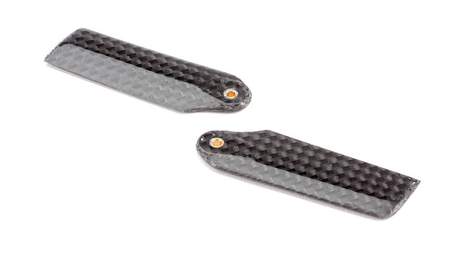 Blade 300X: Heckrotorblätter Set Kohlefaser