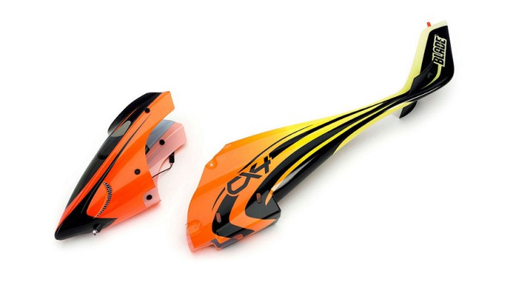 Rumpf mit ösen und LED Orange / Gelb CX4