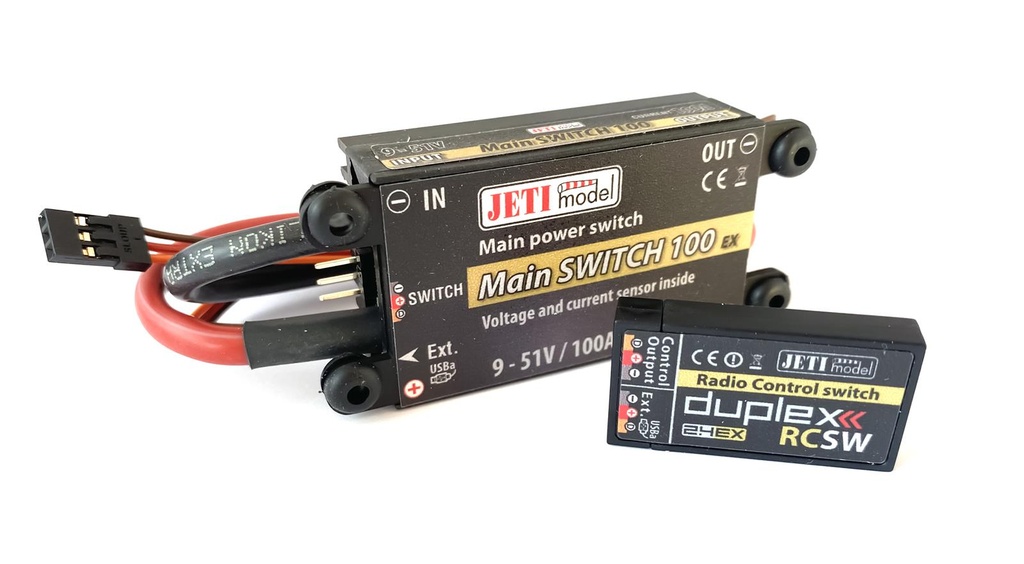 DUPLEX 2.4EX Main Switch 100 + RC Switch