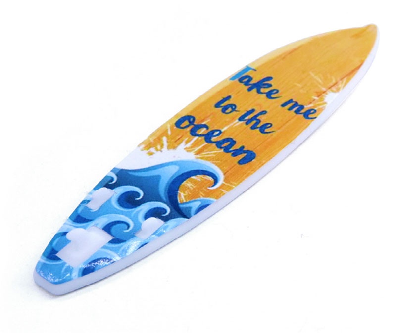 Surfbrett 95x23mm Deko 1/18