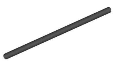 Heckrohr Ø22x690mm, LOGO 550
