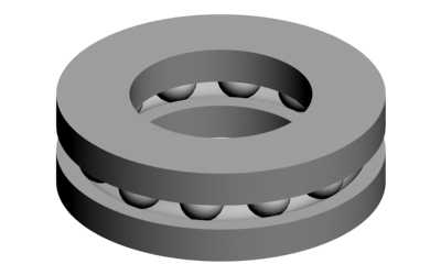 Drucklager 8x16x5 LOGO 600