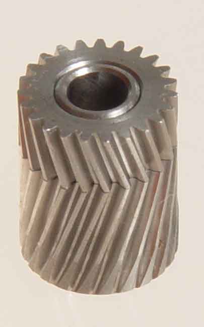 Ritzel 23 Zähne Ø5mm, pfeilverzahnt M0,5