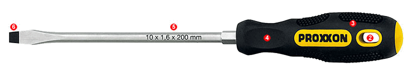 Flex-Dot-Schraubendreher Schlitz 3,0 x 0,5 x 100