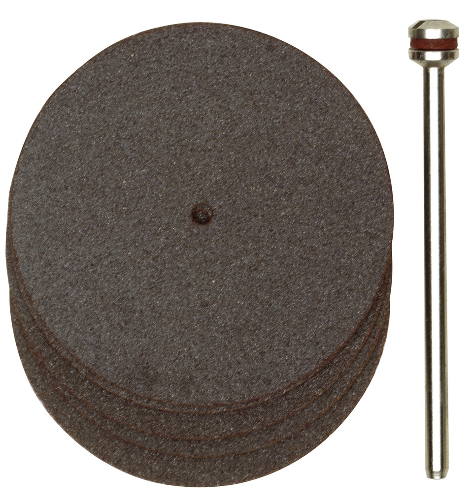 Trennscheiben, 38 mm, 5 Stück + 1 Träger