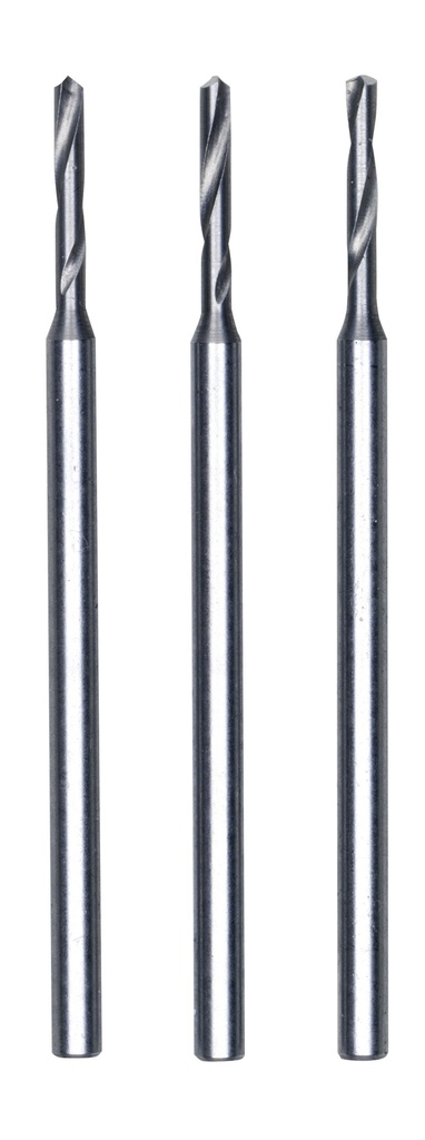Mikro-Spiralbohrer (HSS-Stahl), 1,2 mm, 3 Stück