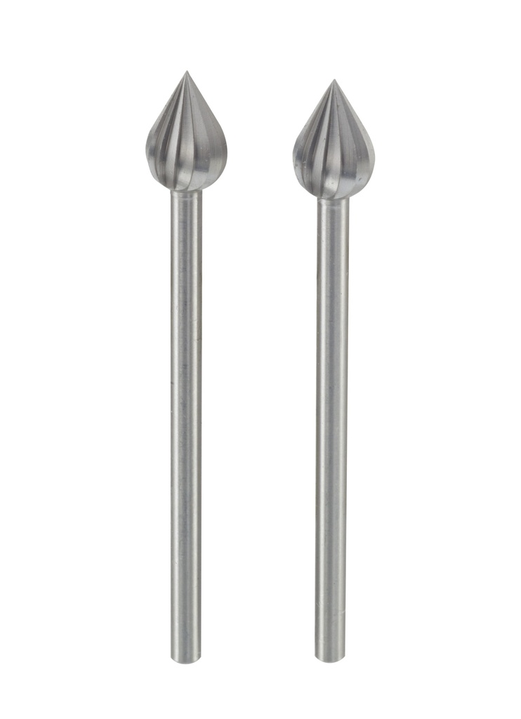 Fräser Flamme (Wolfram-Vanadiumstahl), 6 mm