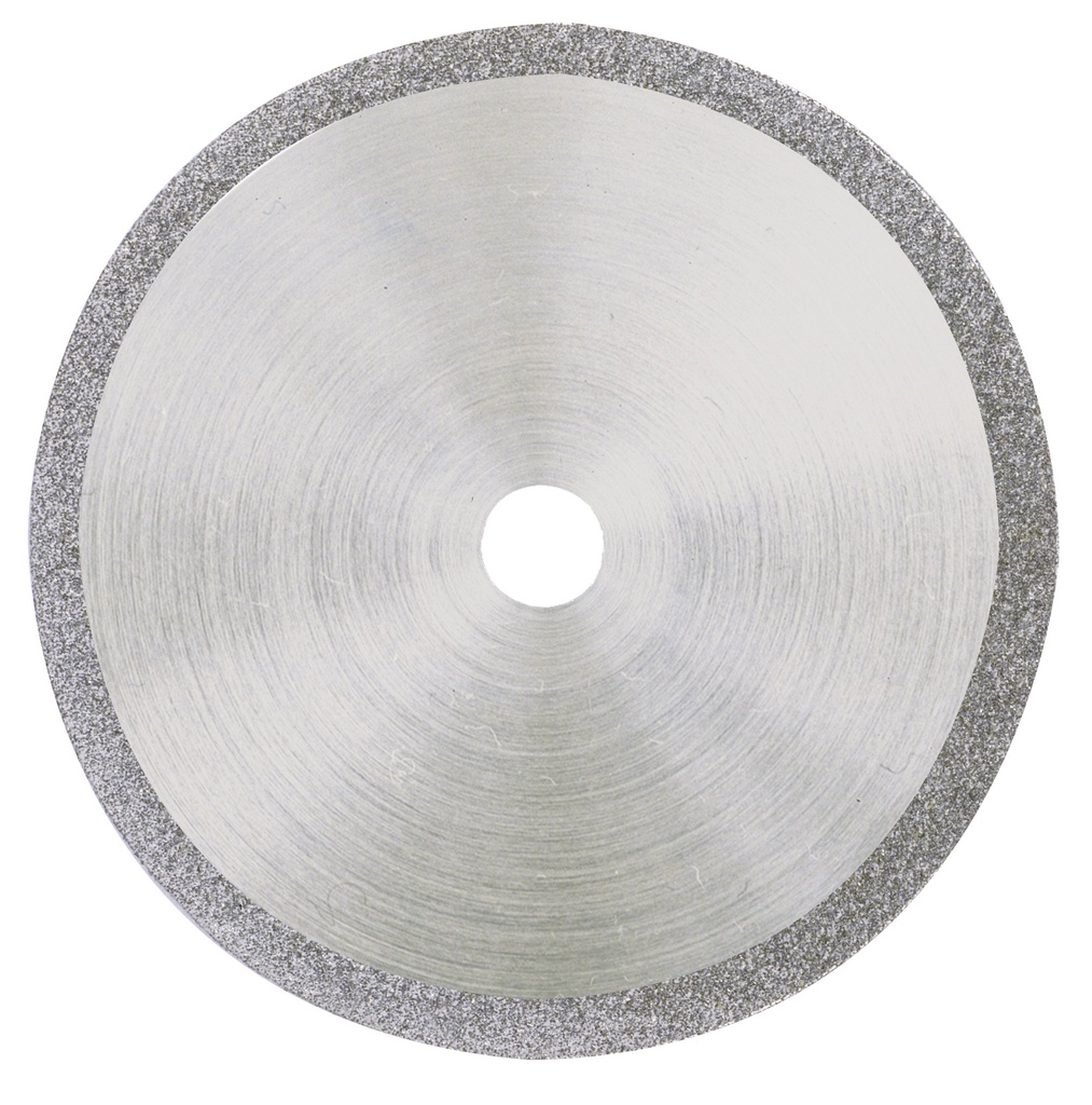 Diamantierte Trennscheibe, 38 mm + 1 Träger