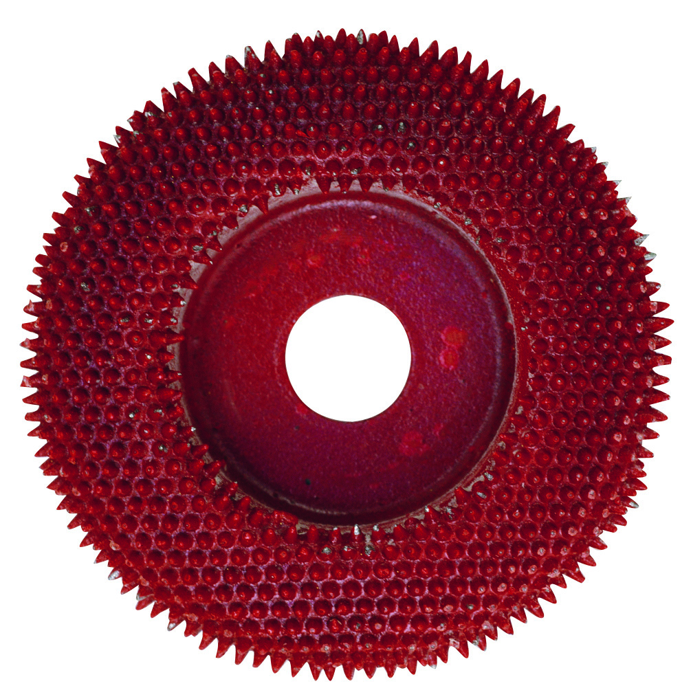 Raspelscheibe mit Metallnadeln aus Wolfram-Carbid