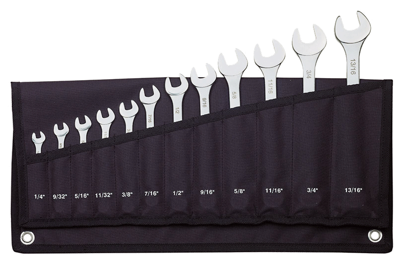SlimLine-Ringmaulschlüsselsatz, 12-tlg.