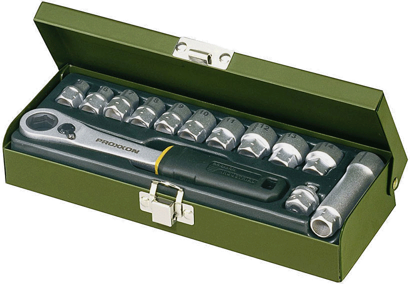 Werkstatt-Spezialsatz, 5,5 bis 14 mm, 1/4""