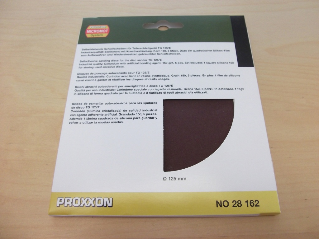 EK Schleifscheiben für TG 125/E, Korn 150