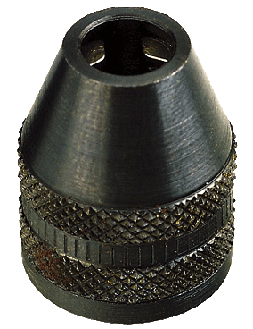 Dreibacken-Bohrfutter, Spannbereich 0,3 bis 3,2 mm