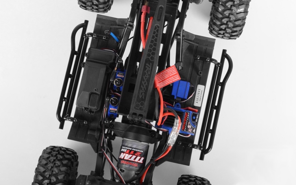 Einstiegsleisten aus Stahl für TRX4 Defender