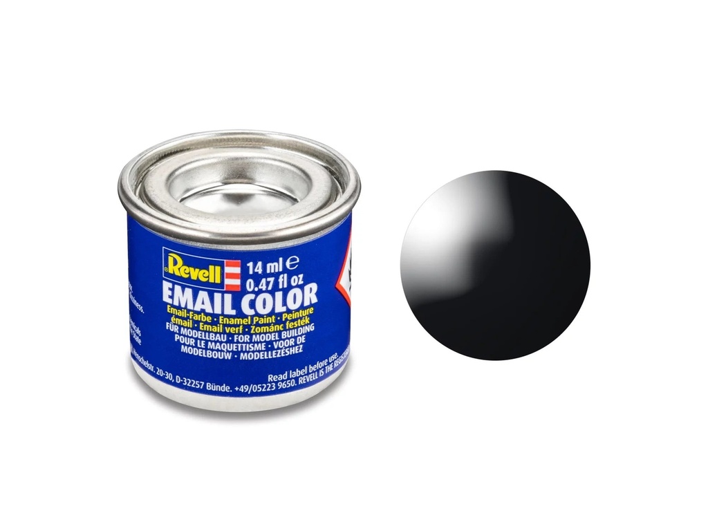 schwarz, glänzend RAL 9005 14 ml-Dose