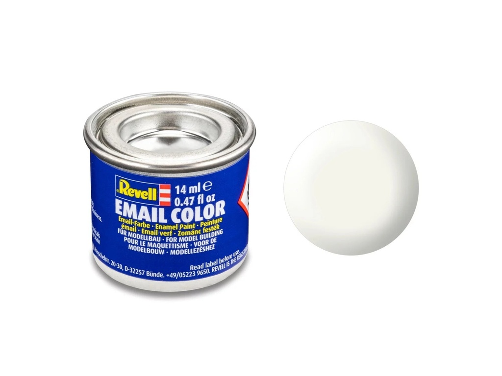 weiß, seidenmatt RAL 9010 14 ml-Dose