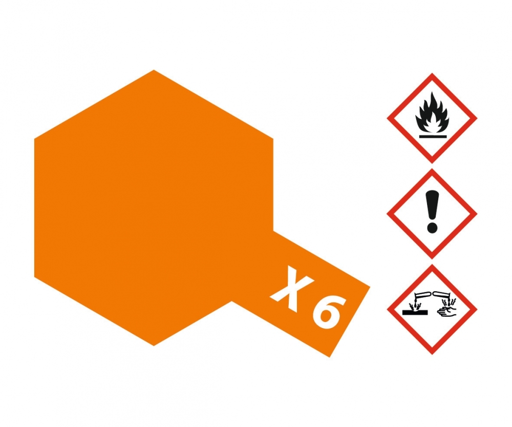 X -6 ORANGE glänzend 23 ml