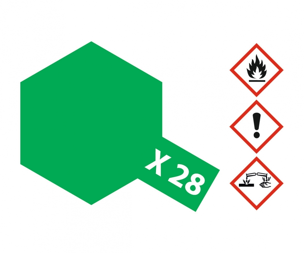 X-28 Parkgrün glänzend 23 ml