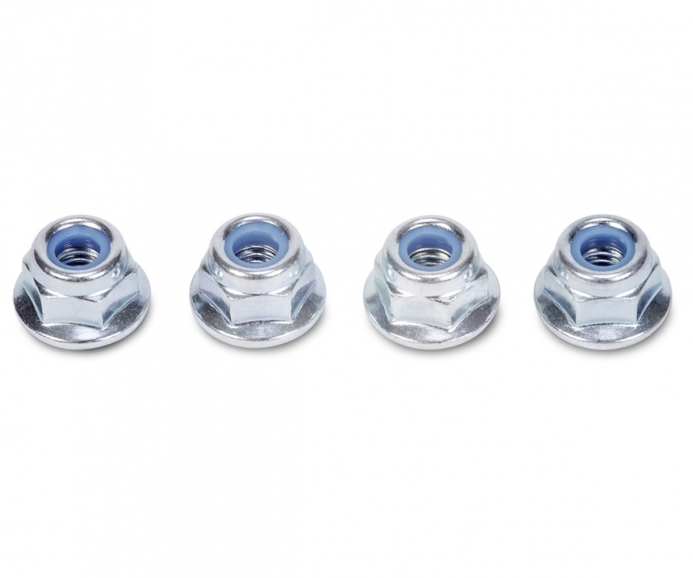 M4/4mm Sicherungsmutter mit Flansch (4)