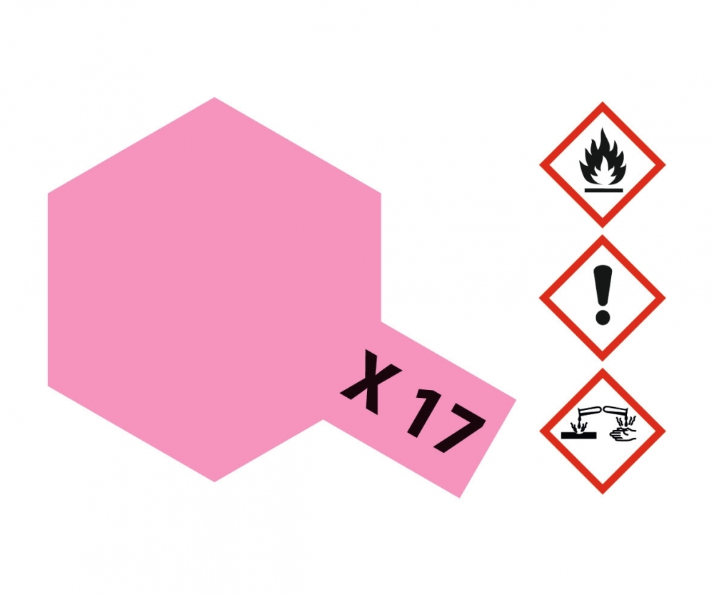 X-17 Rosarot glänzend 23 ml