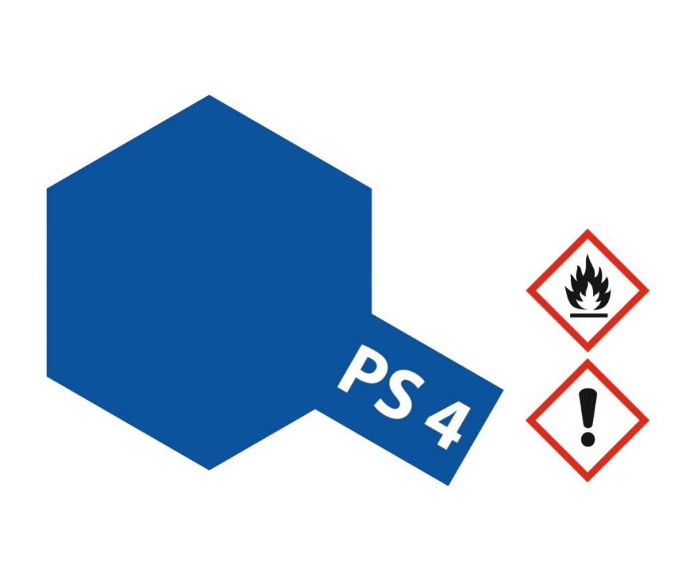PS-4 Blau Polycarbonat 100ml