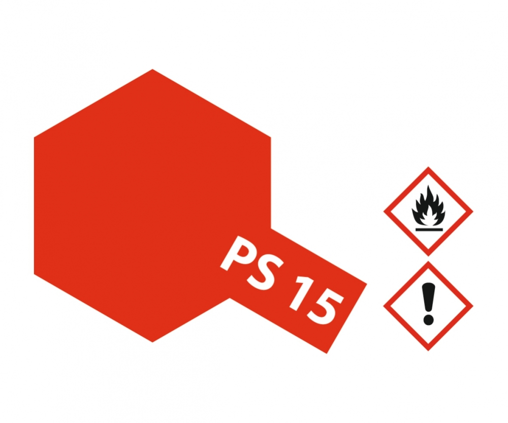 PS-15 Metallic Rot Polycarbonat 100ml