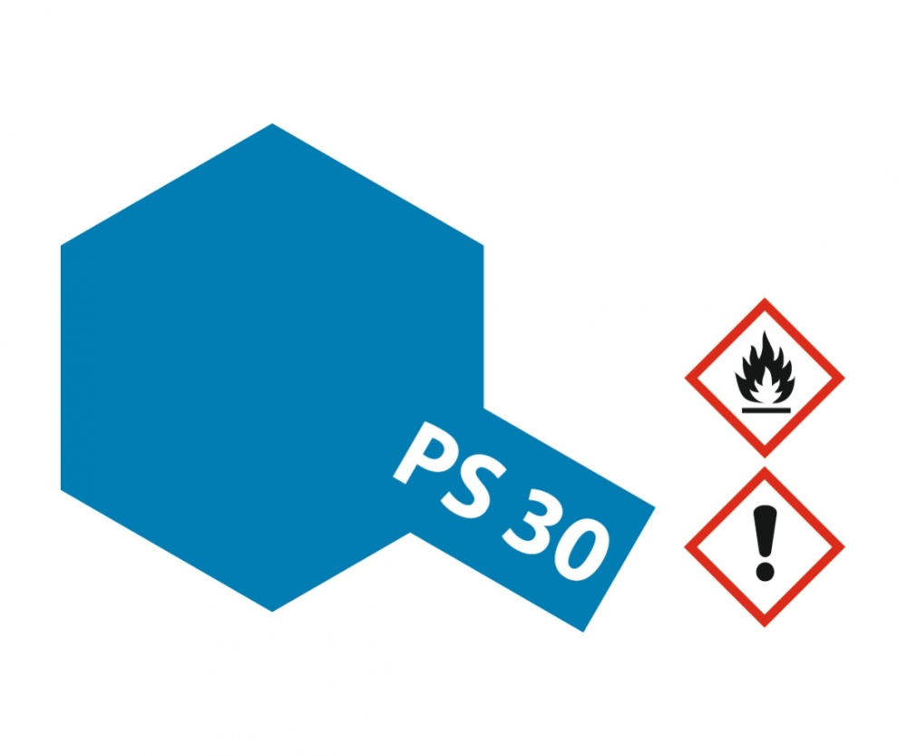 PS-30 Brillant Blau Polycarbonat 100ml