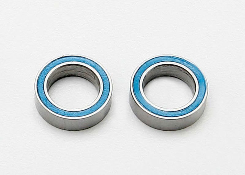 Kugellager 8x12x3,5mm mit Gummidichtung Blau