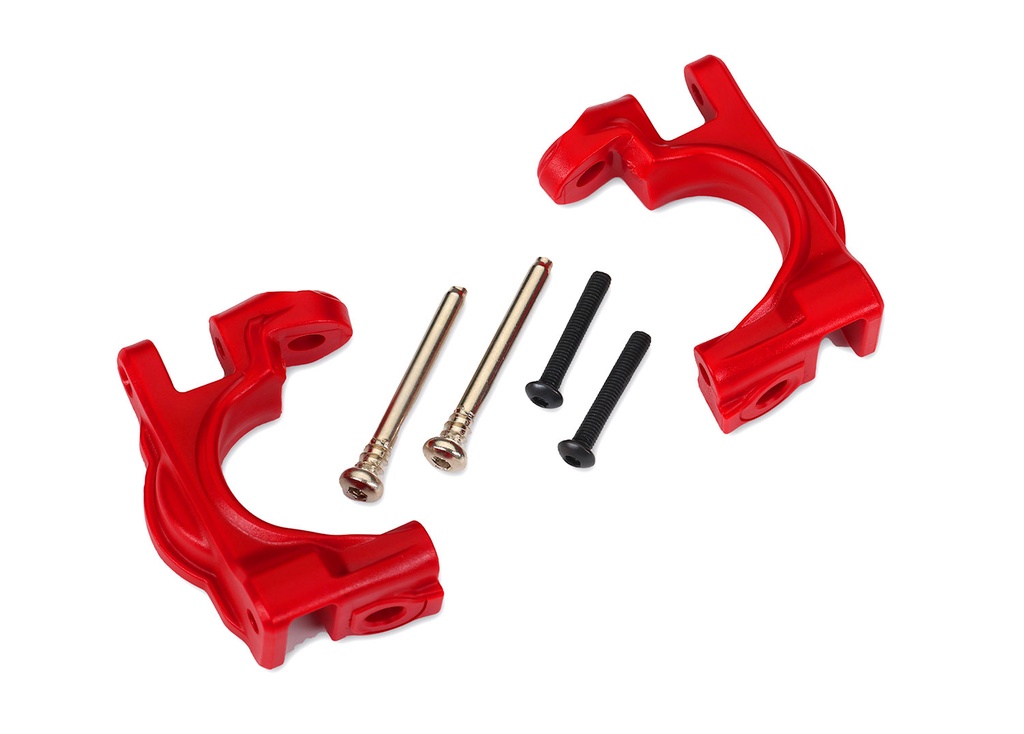 Extreme Heavy Duty C-Hubs L/R Rot (2 Stk)