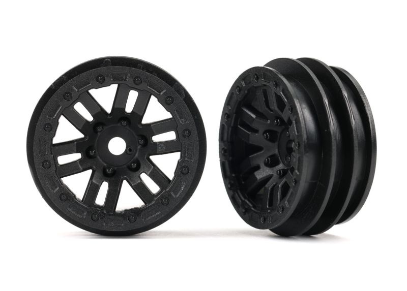 Felgen für TRX-4m Schwarz 10 Speichen 1.0" 2 Stk
