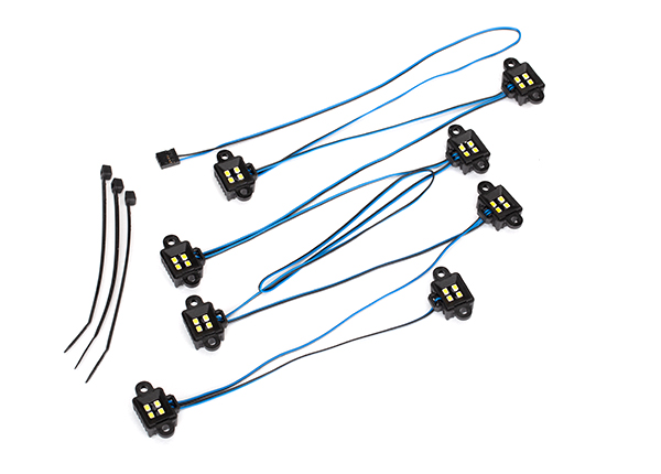 LED ROCK LIGHT KIT, TRX-4 / 6 TRAXXAS (8)