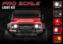 LED LICHT SET KOMPLETT DEFENDER 1/18 TRAXXAS