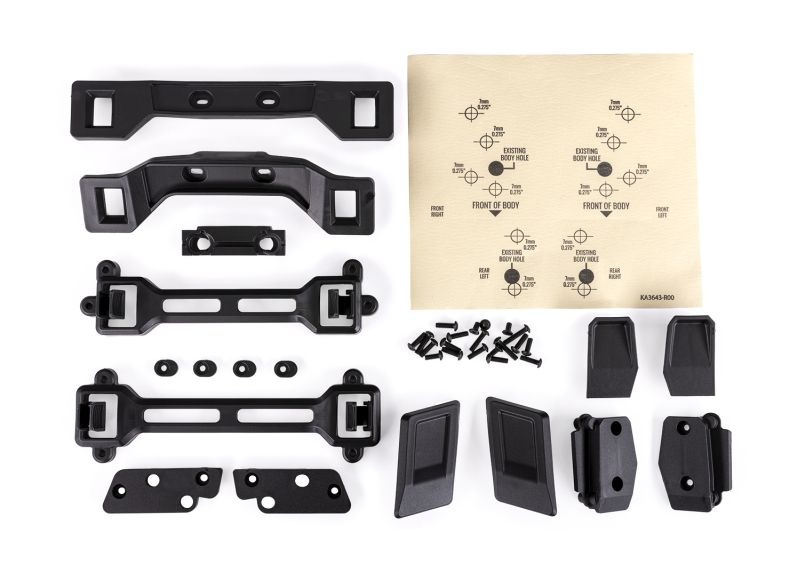 Clipless Umbaukit Slash 4x4 TRAXXAS